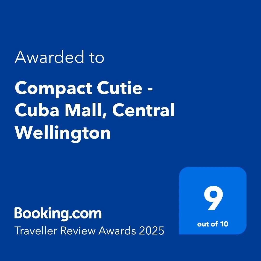 Compact Cutie - Cuba Mall, Central Wellington Apartment